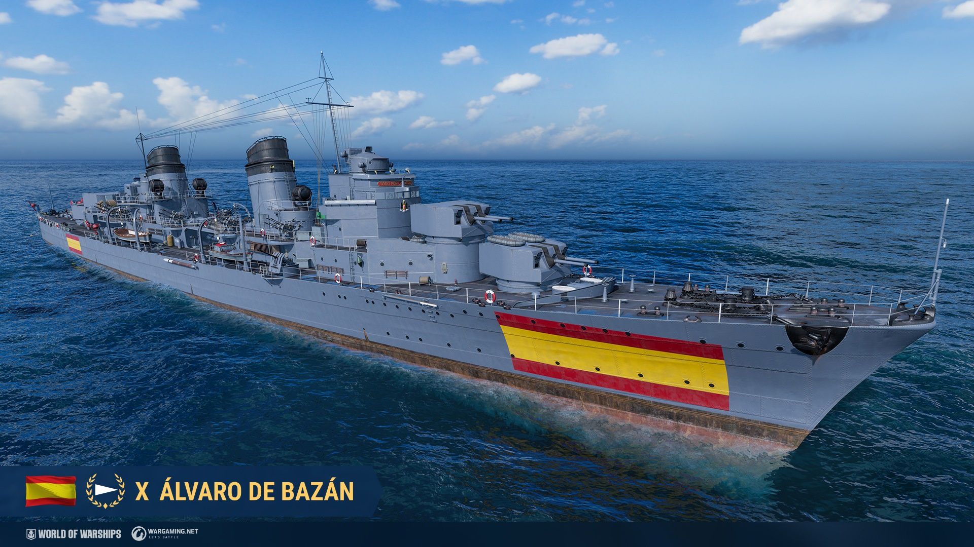 World of Warships Alvaro de Bazan