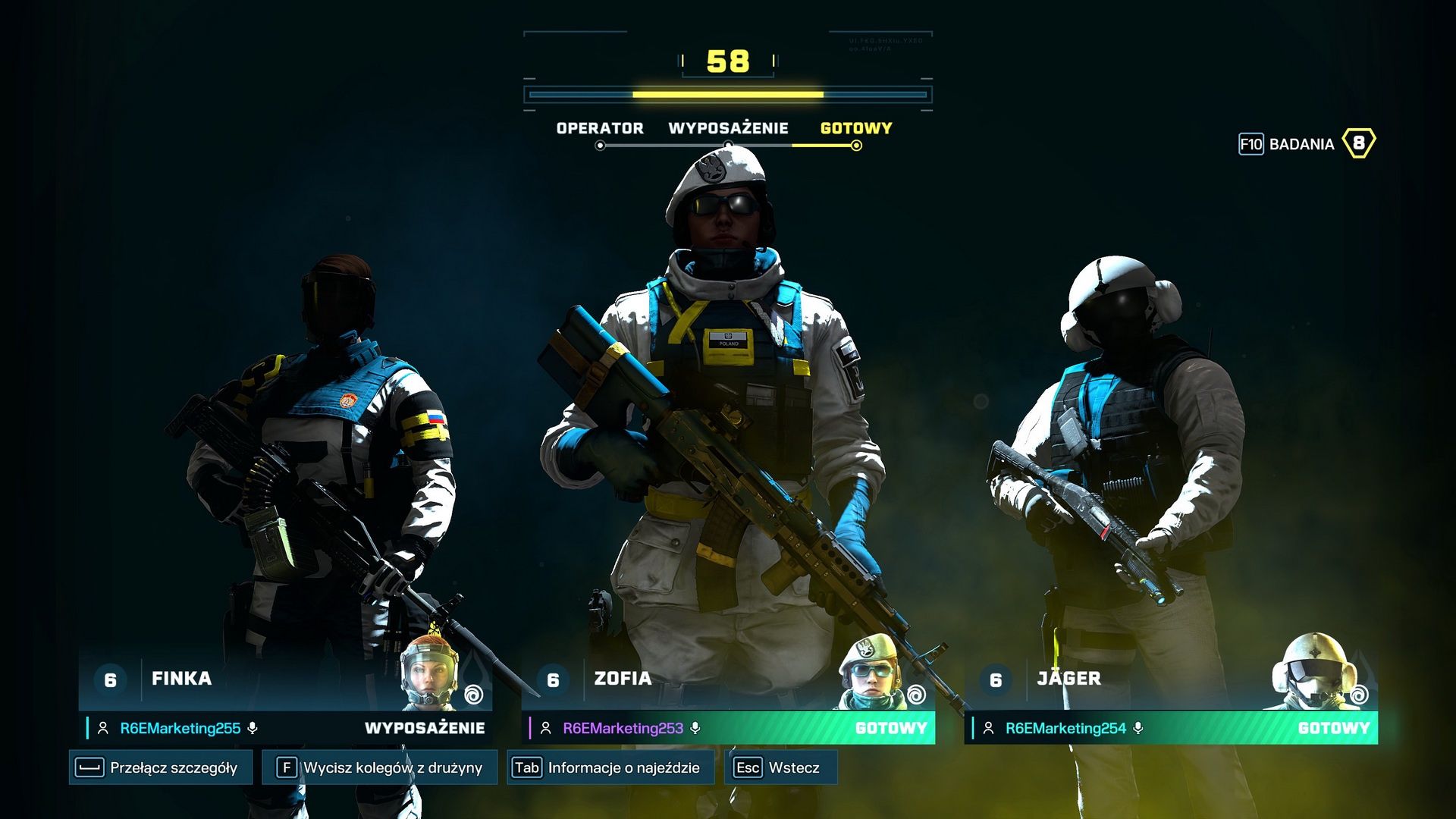 Spillover Rainbows Six Extraction - Zofia