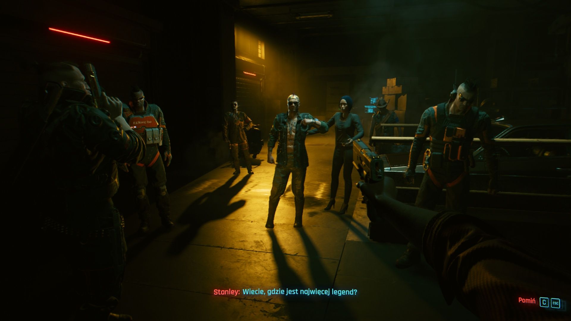 Cyberpunk 2077 - walka