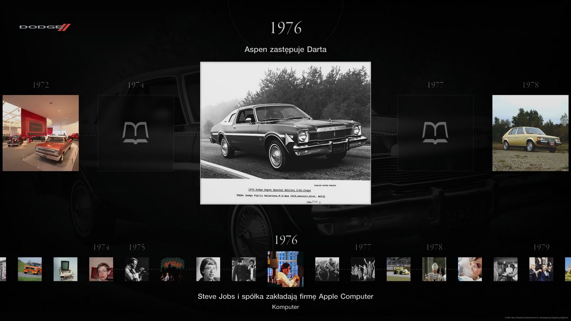 Gran Turismo 7 - historia Dodge