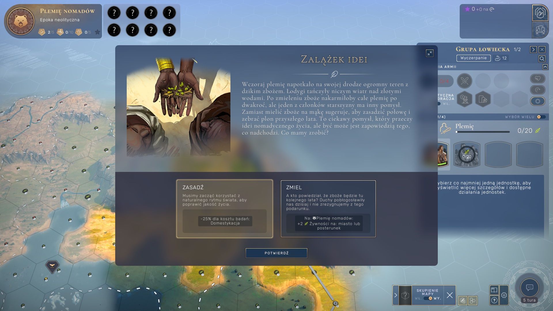 Humankind - elementy RPG