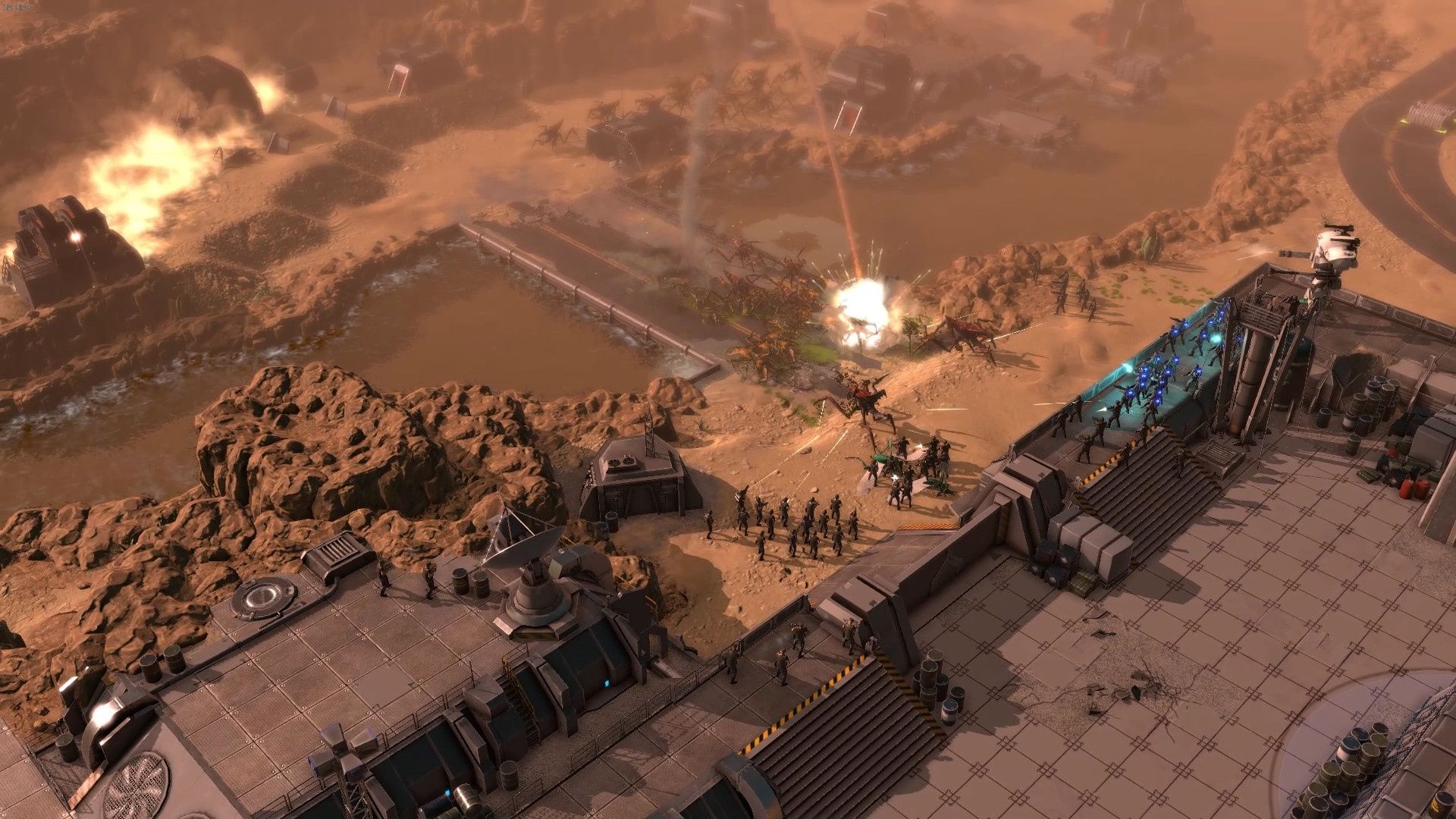 Starship Troopers: Terran Command - atak dystansowy na bazę