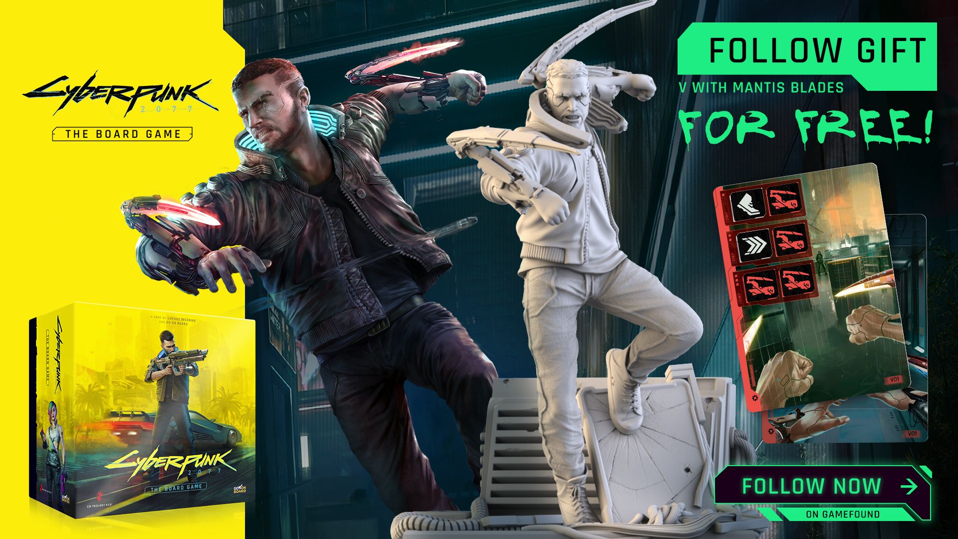 Cyberpunk 2077 gra planszowa 1