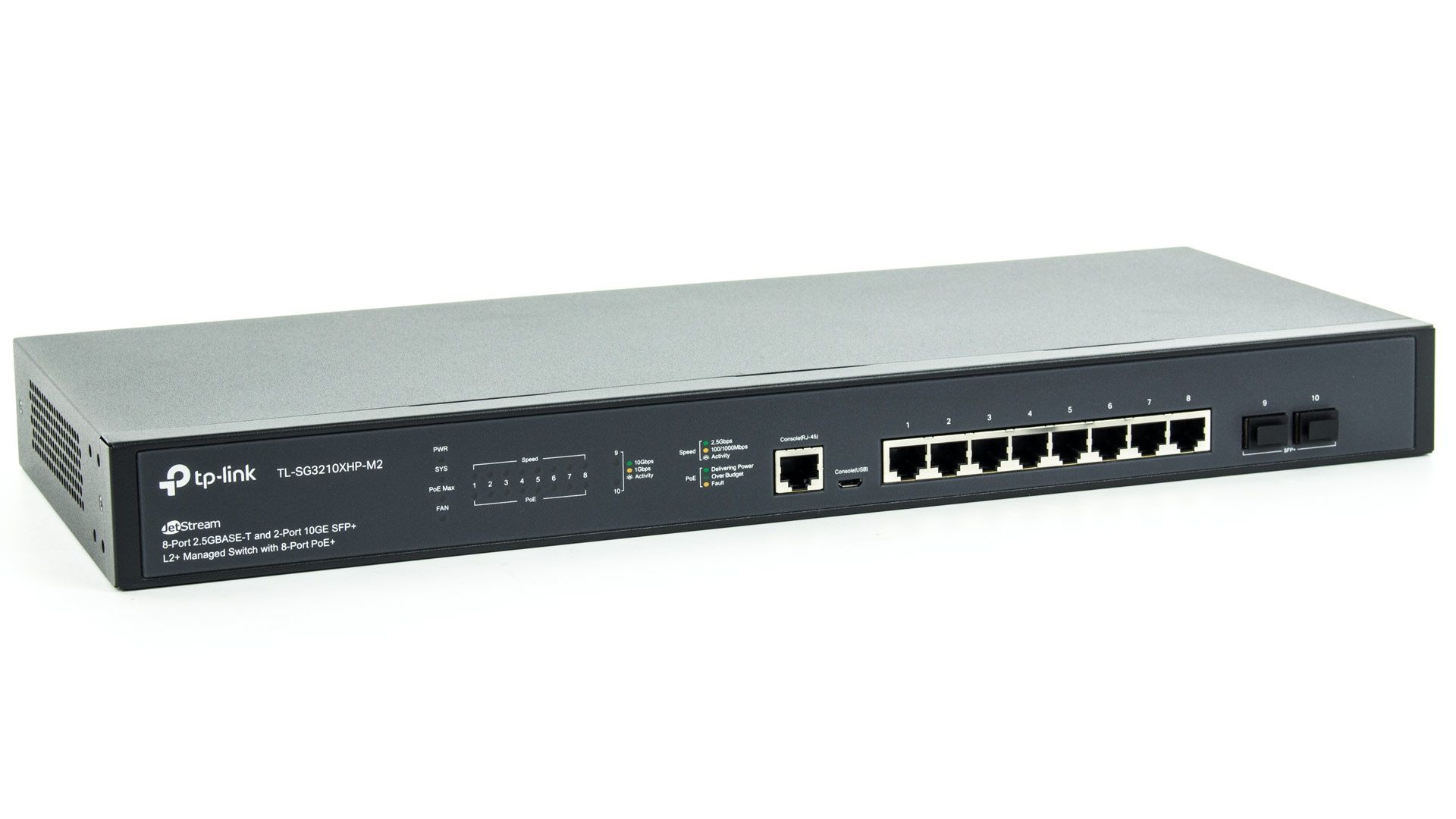 TP-Link JetStream TL-SG3210XHP-M2 - z profilu