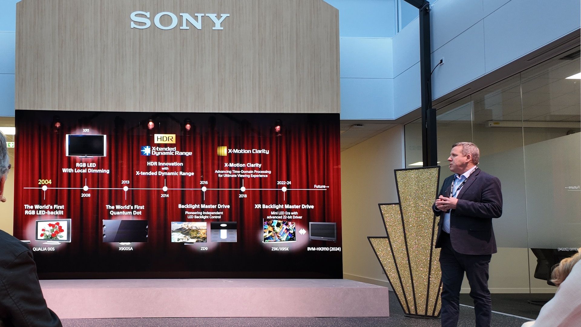 Sony prezentuje swoją wersję RGB LED - historia