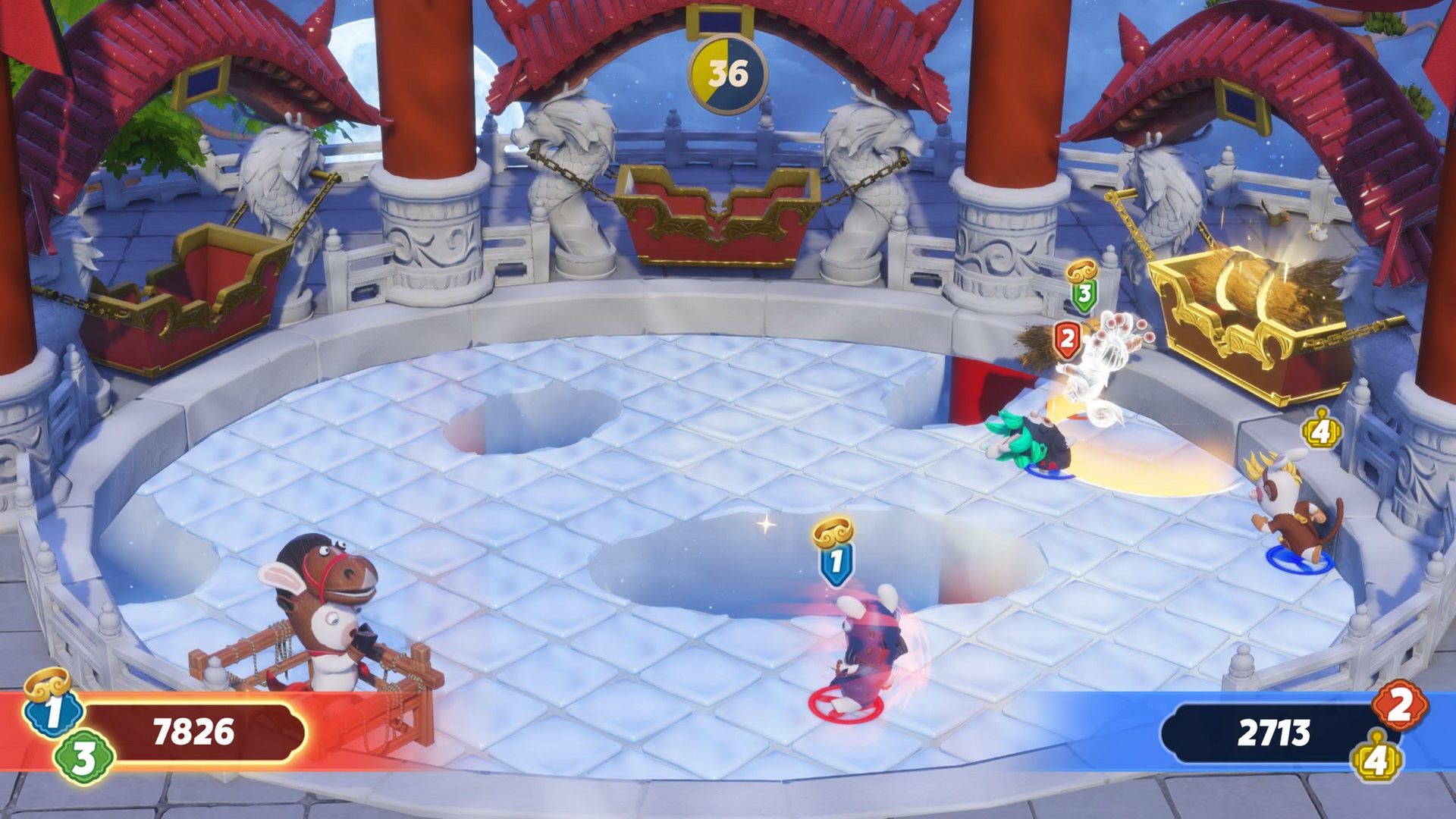 Rabbids: Party of Legends – walka na arenie