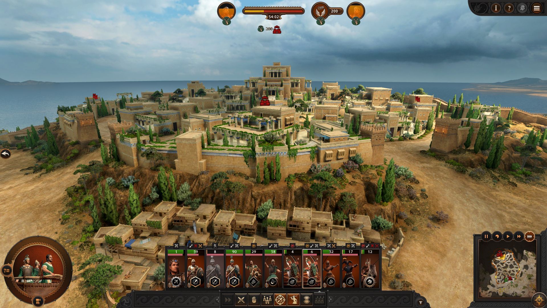 Total War Saga: Troy - miasto