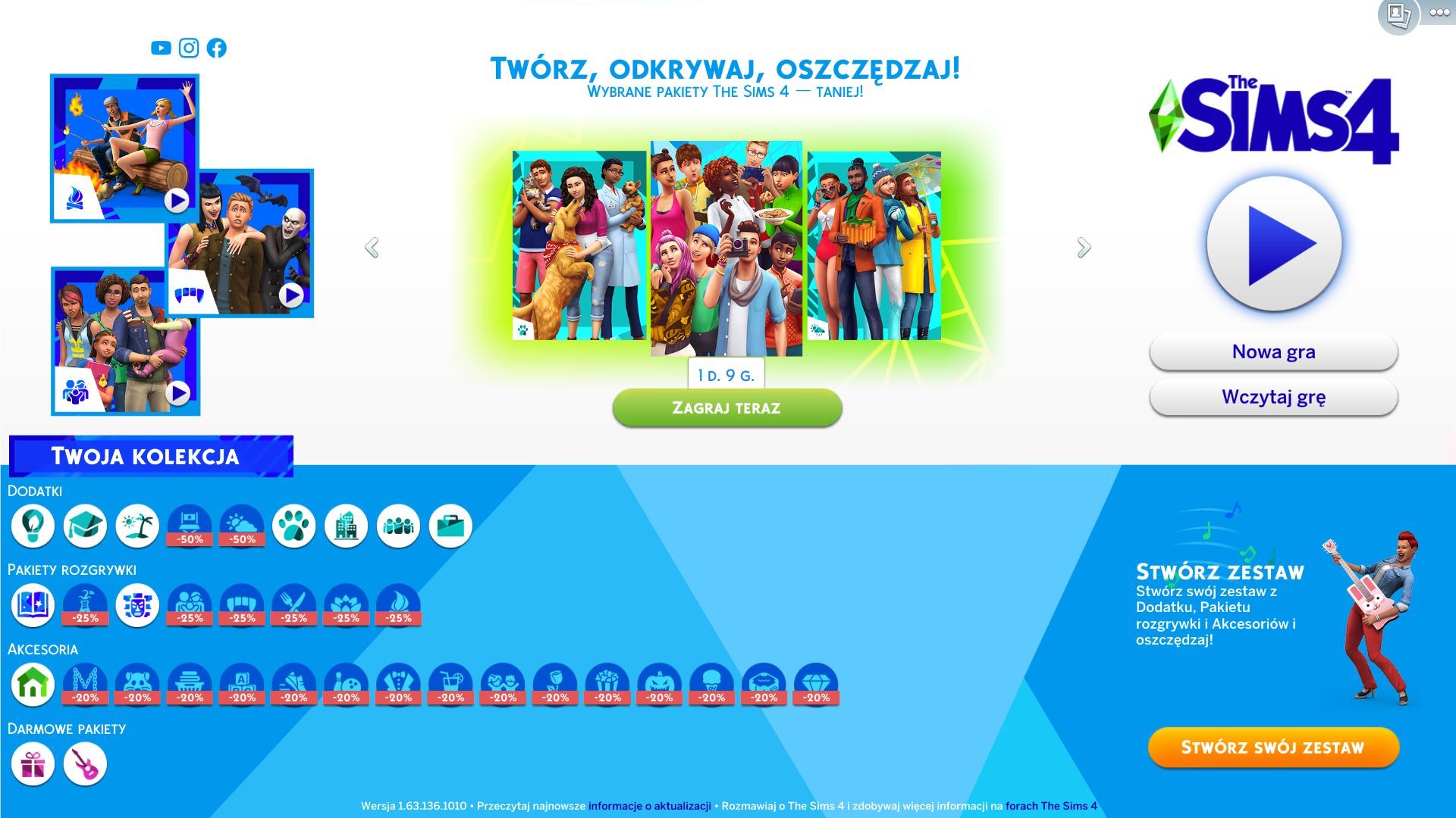 The Sims 5 - pakiety w stylu The Sims 4