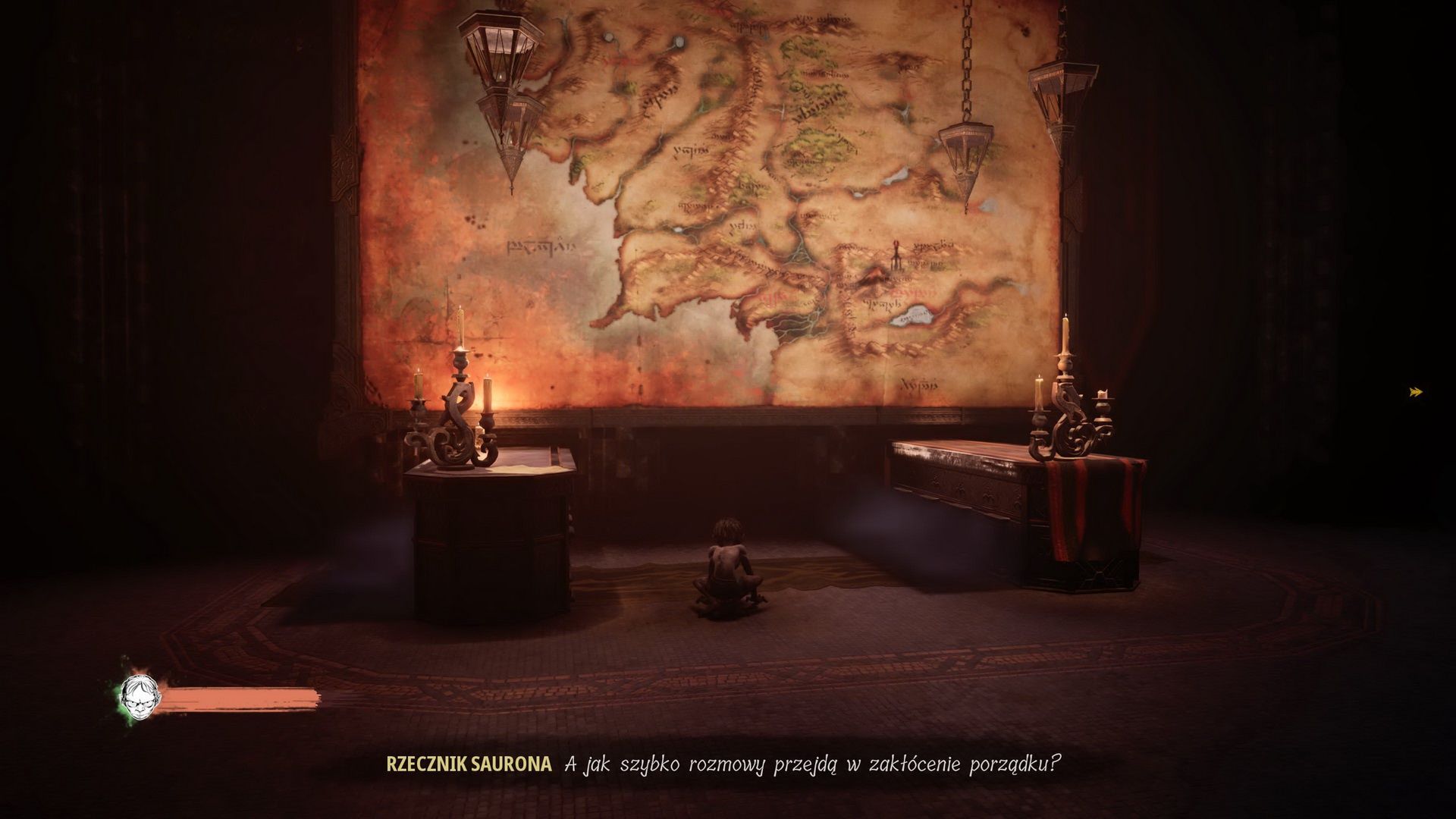 The Lord of the Rings: Gollum - mapa