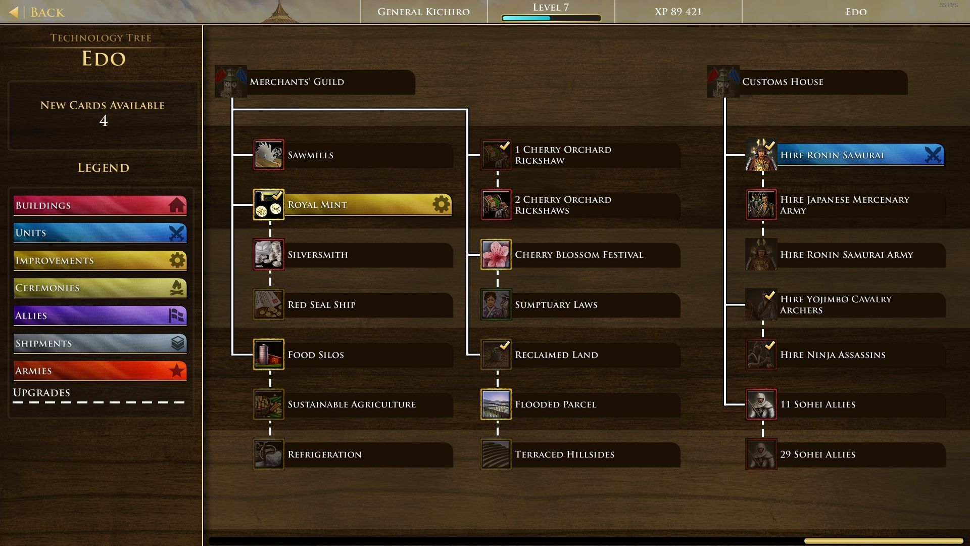 Age of Empires III: Definitive Edition - wykupuwanie kart