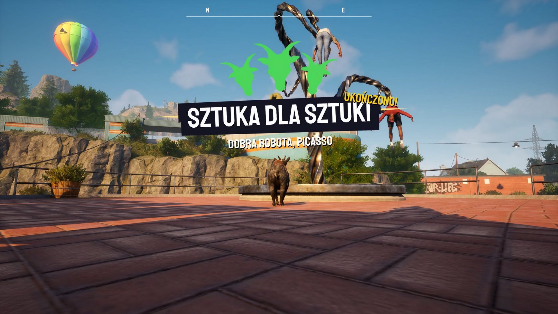 Goat Simulator 3 - sztuka dla sztuki