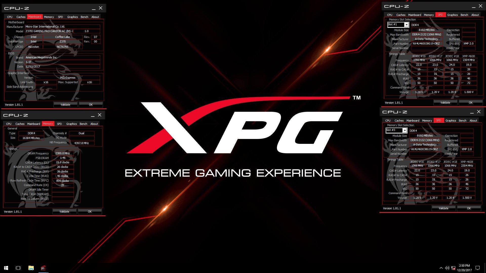ADATA XPG Z1 DDR4 4600 MHz CL19