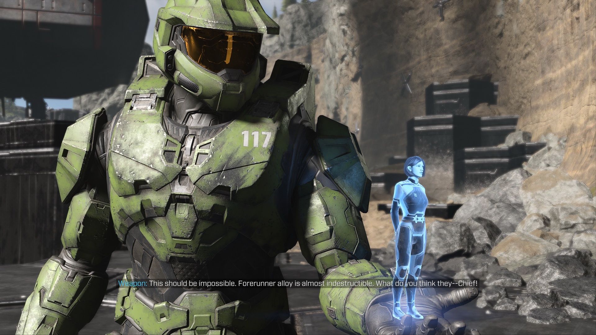 Halo Infinite - Master Chief i Weapon