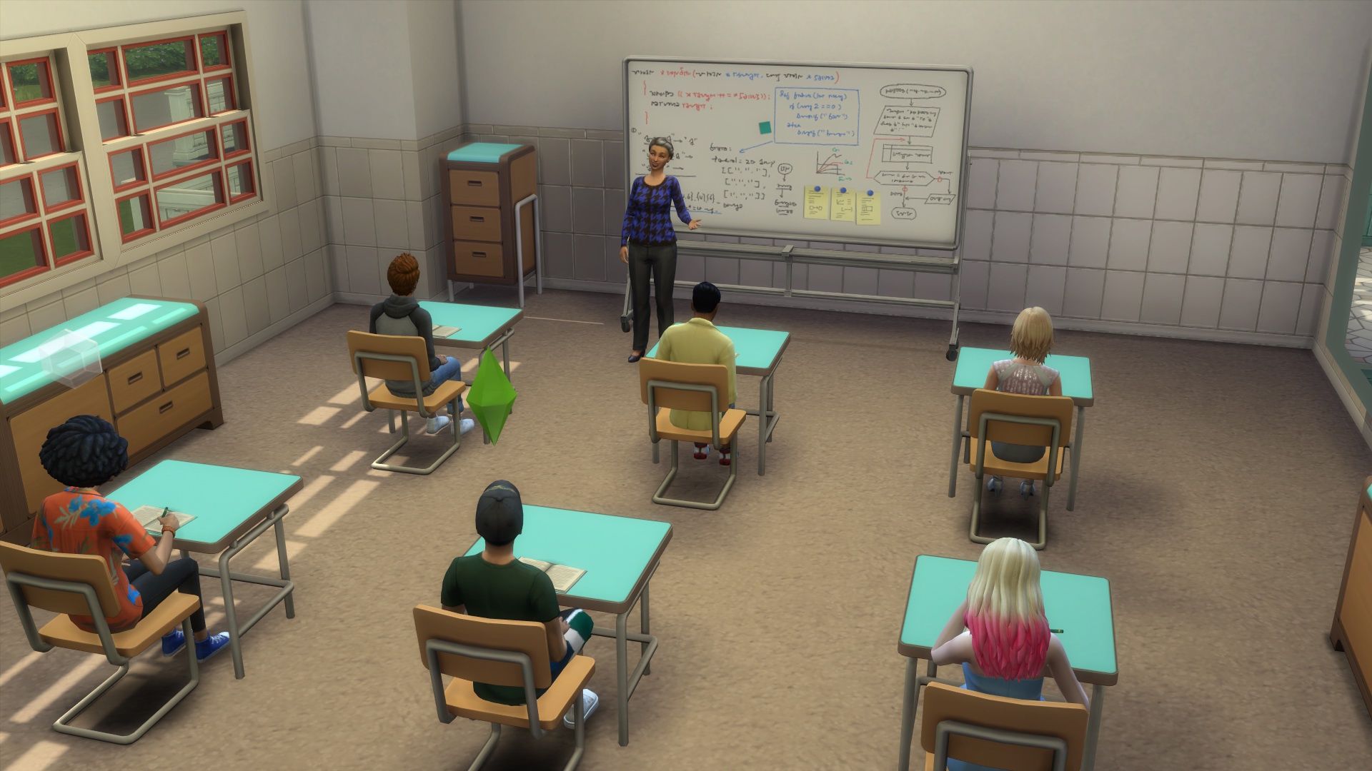 The Sims 4: Licealne lata - na lekcji