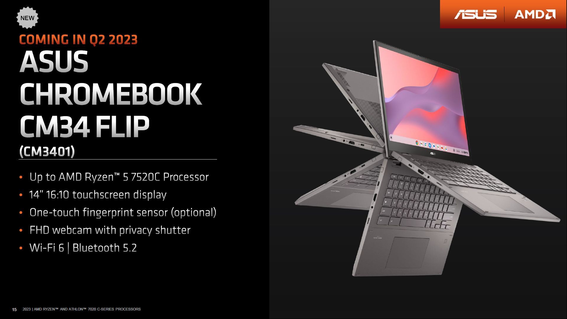 ASUS Chromebook CM34 Flip (CM3401)