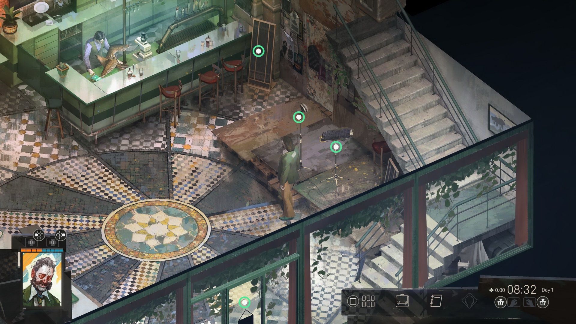 Disco Elysium: The Final Cut - interfejs