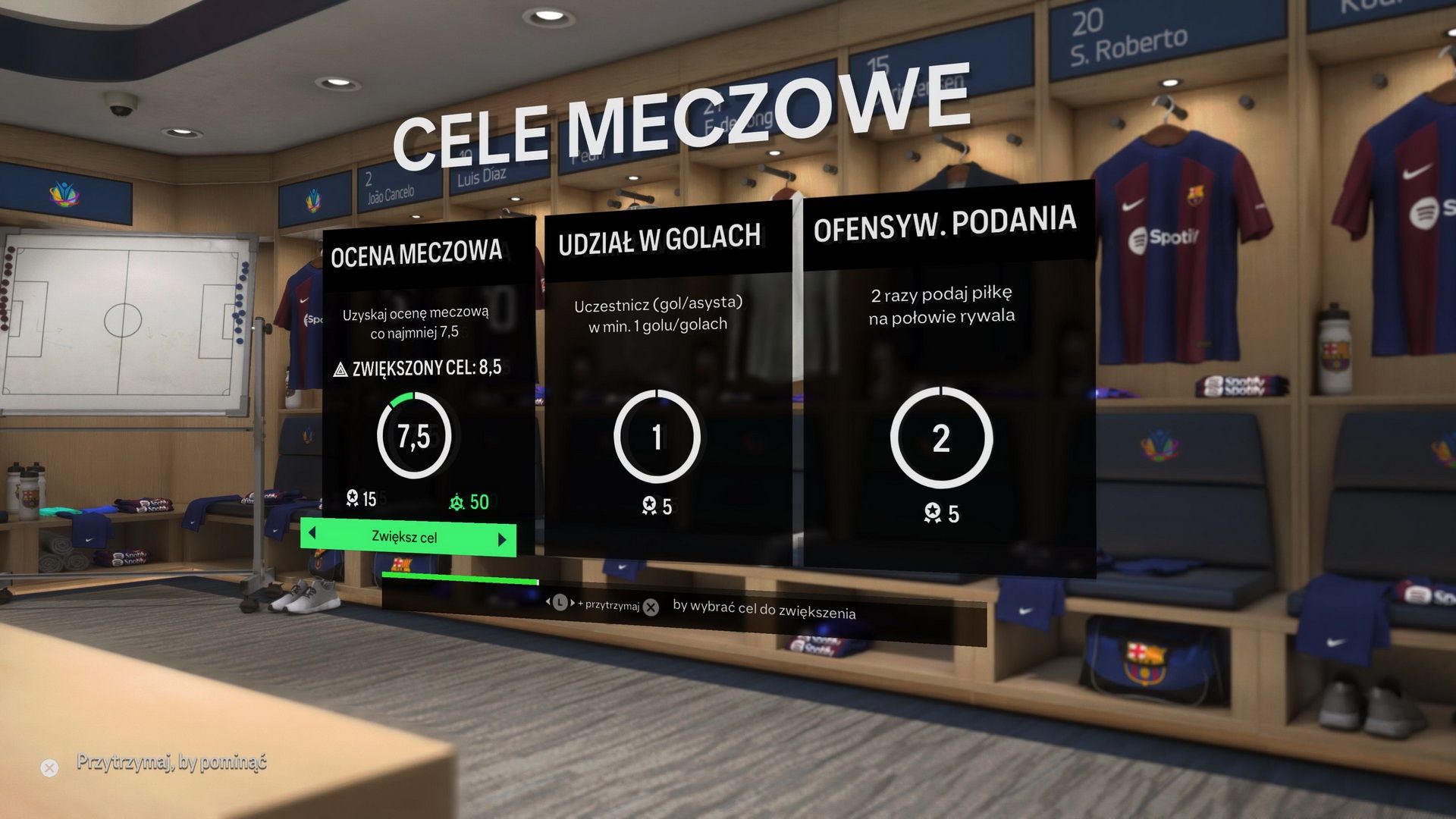EA Sports FC 24 - cele meczowe