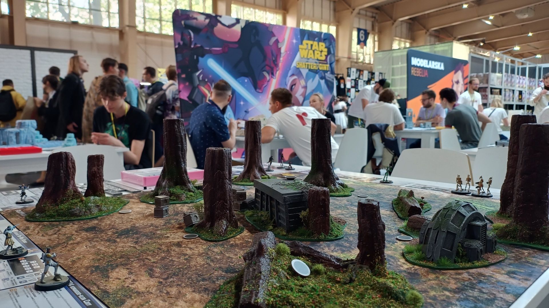 Pyrkon 2023 - rozgrywki w Star Wars Shatter Point