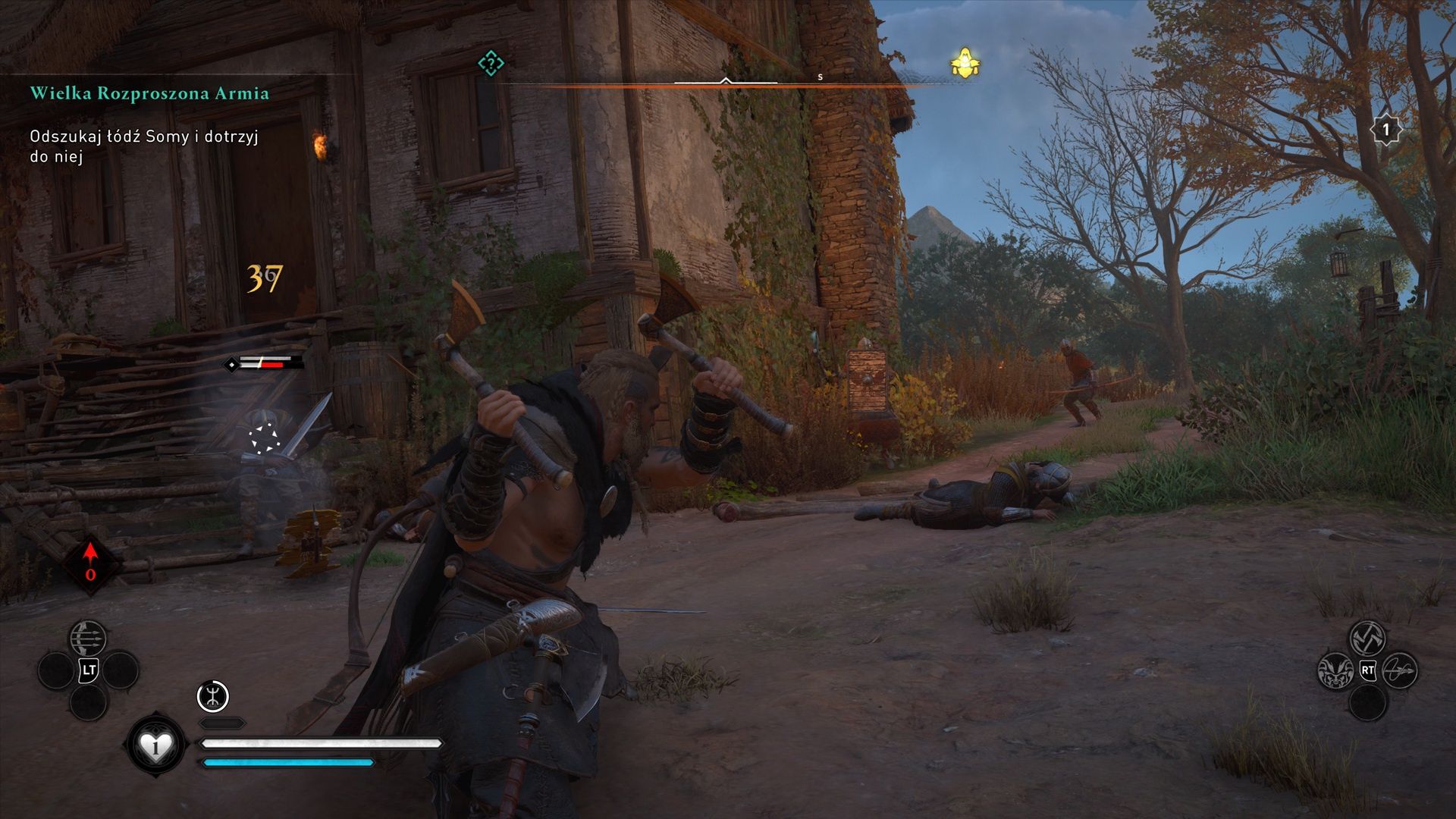 Assassins Creed Valhalla - walka