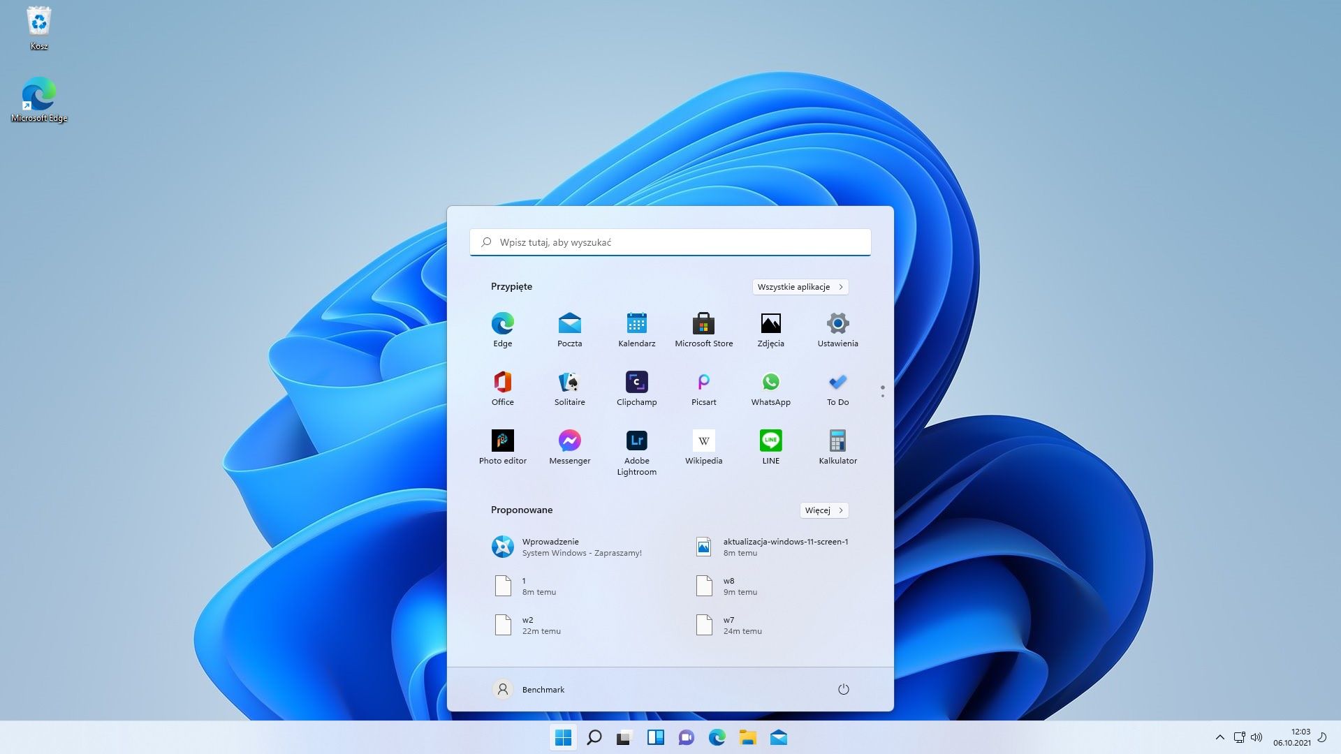 Windows 11 - pulpit