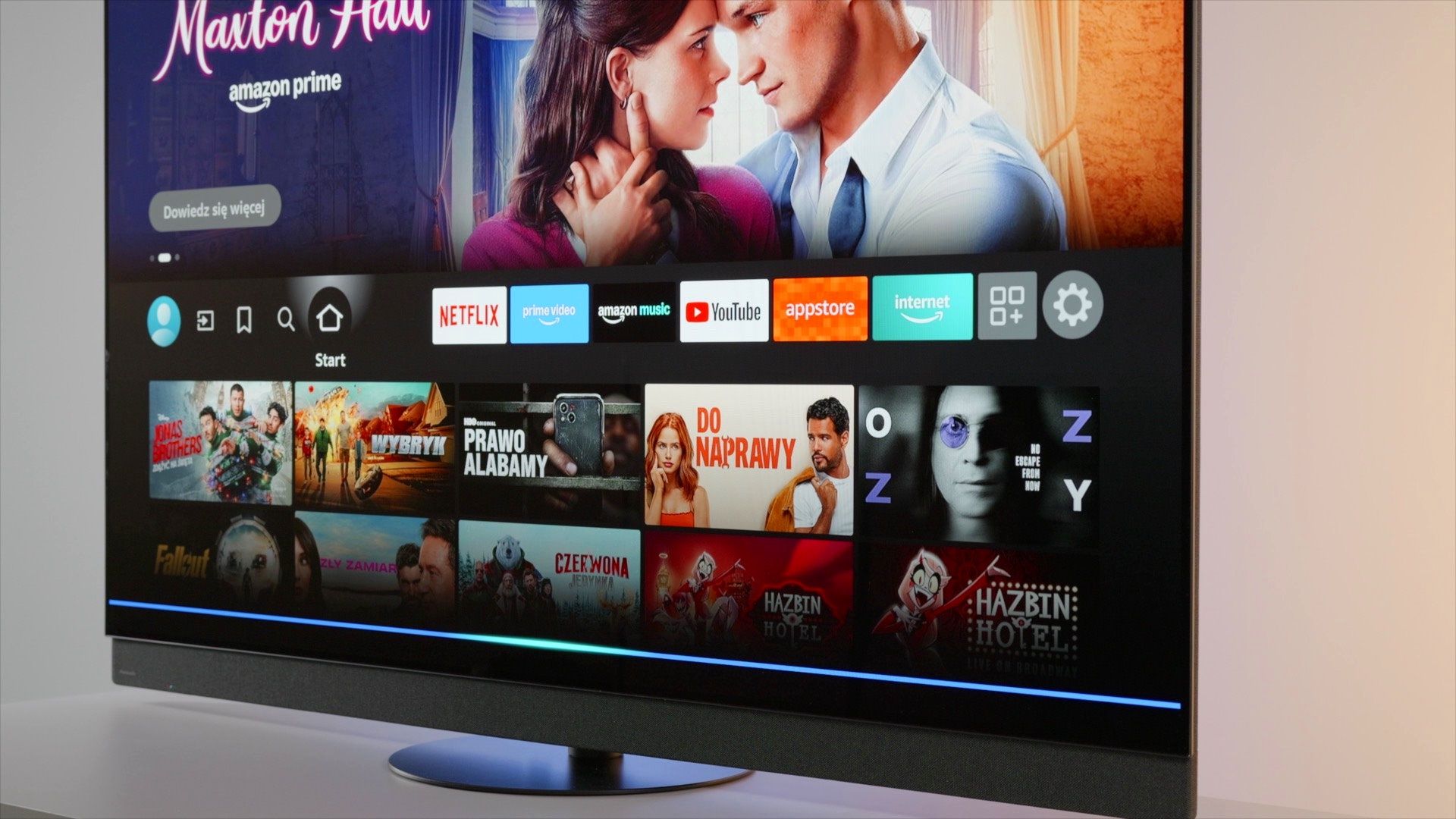 Panasonic TV-65Z95B - panel gracza