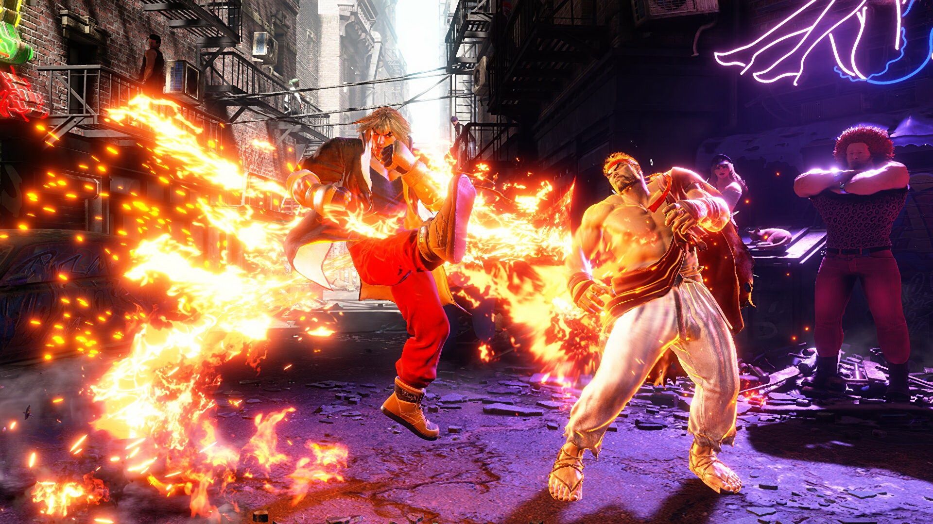 Street Fighter 6 - Ken i Ryu