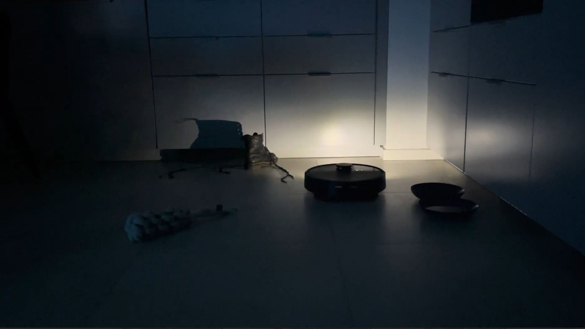 iRobot Roomba Combo Plus 505 omijanie przeszkód nocą