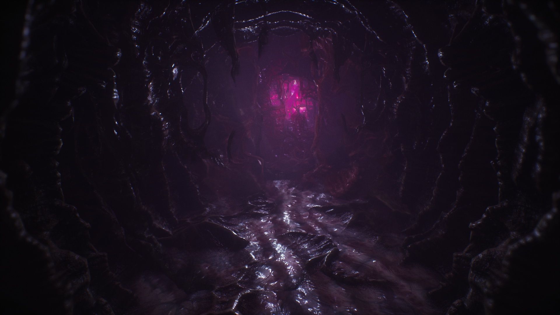 Scorn - przemierzanie korytarzy