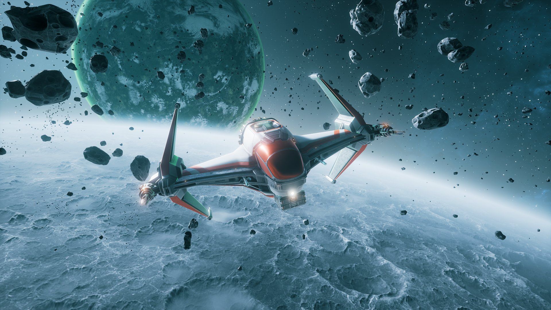 Everspace - statek kosmiczny