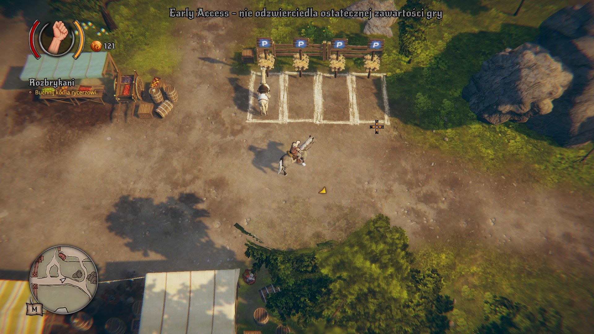 Rustler Grand Theft Horse parking dla koni