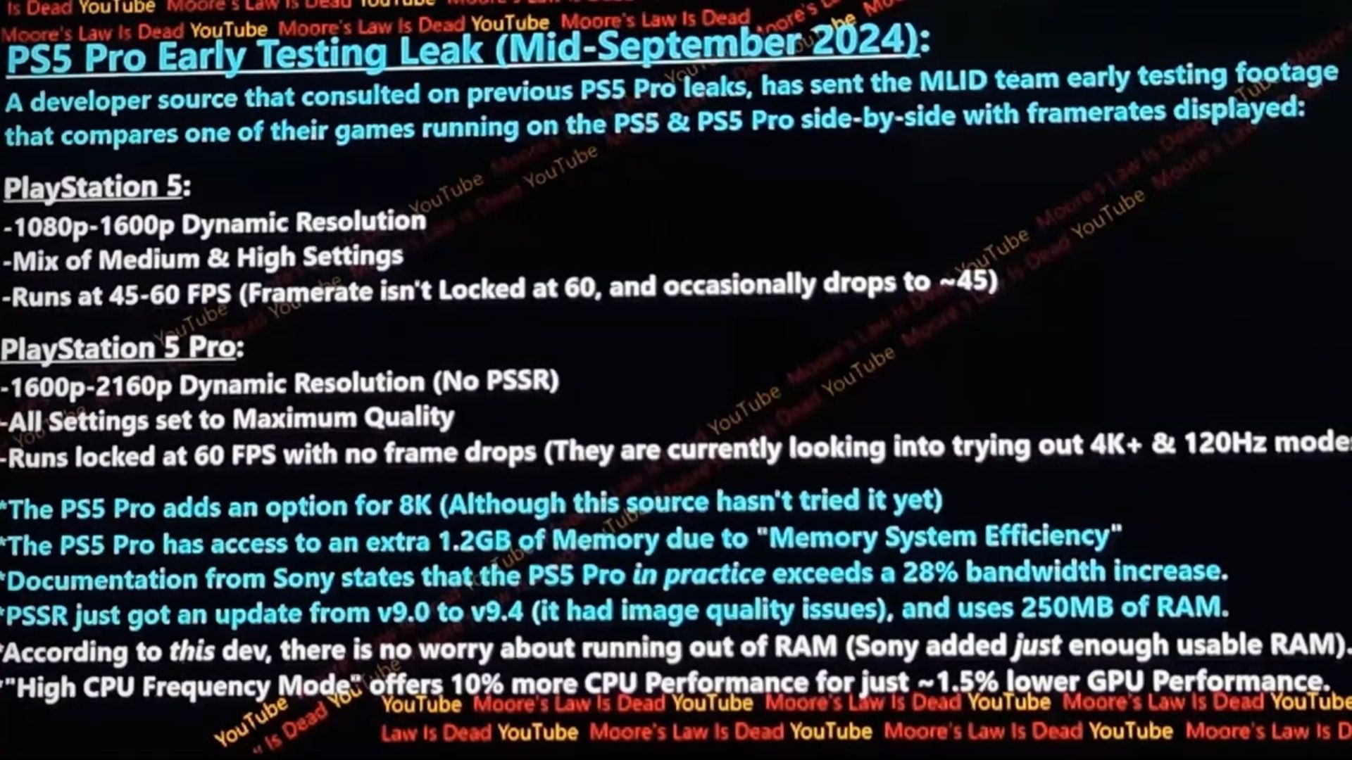 PlayStation 5 Pro - przecieki
