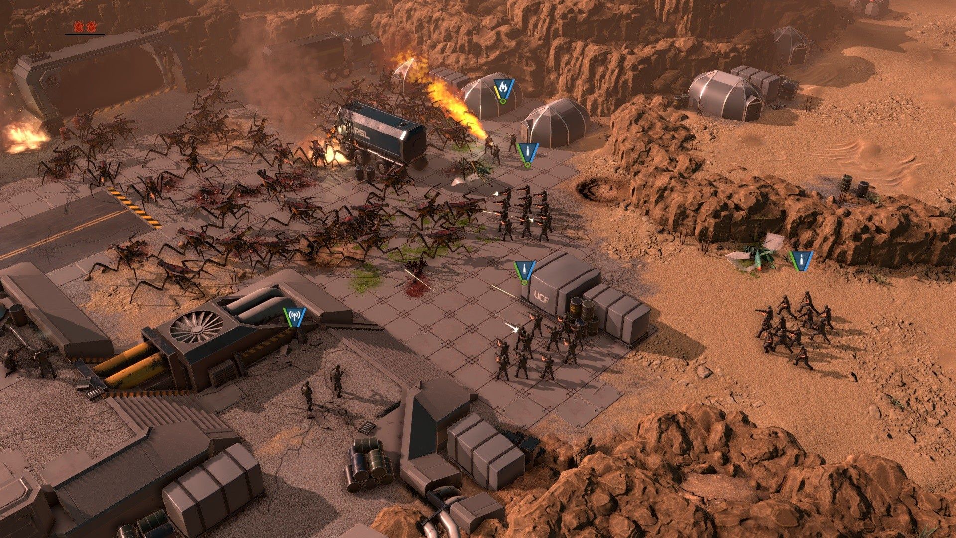Starship Troopers: Terran Command - atak na bazę