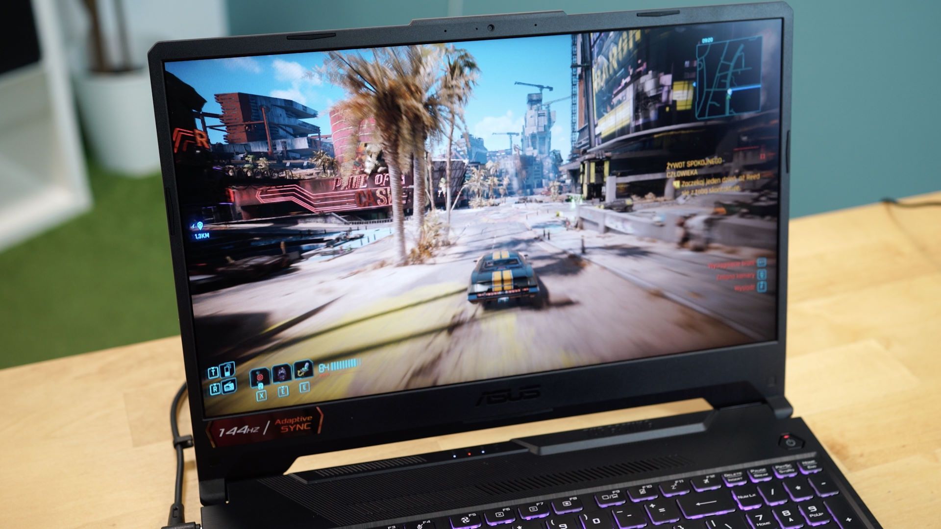 ASUS TUF Gaming F15 FX506HC - Cyberpunk