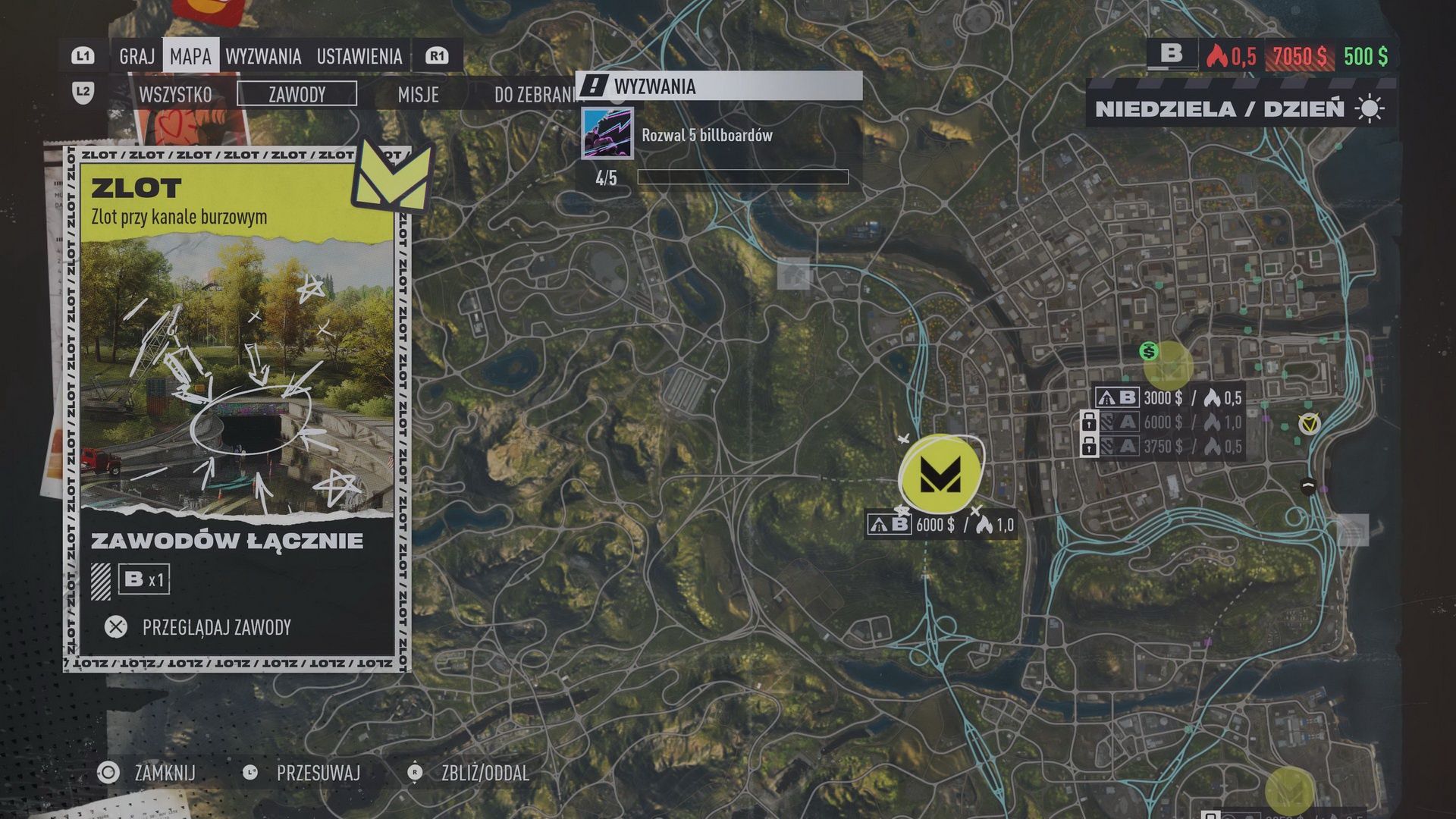 Need for Speed Unbound - mapa