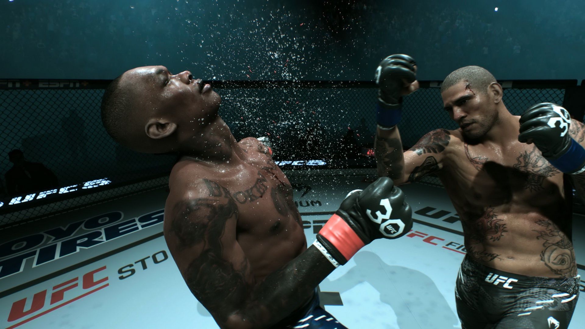 EA Sports UFC - zbliżenie uderzenia