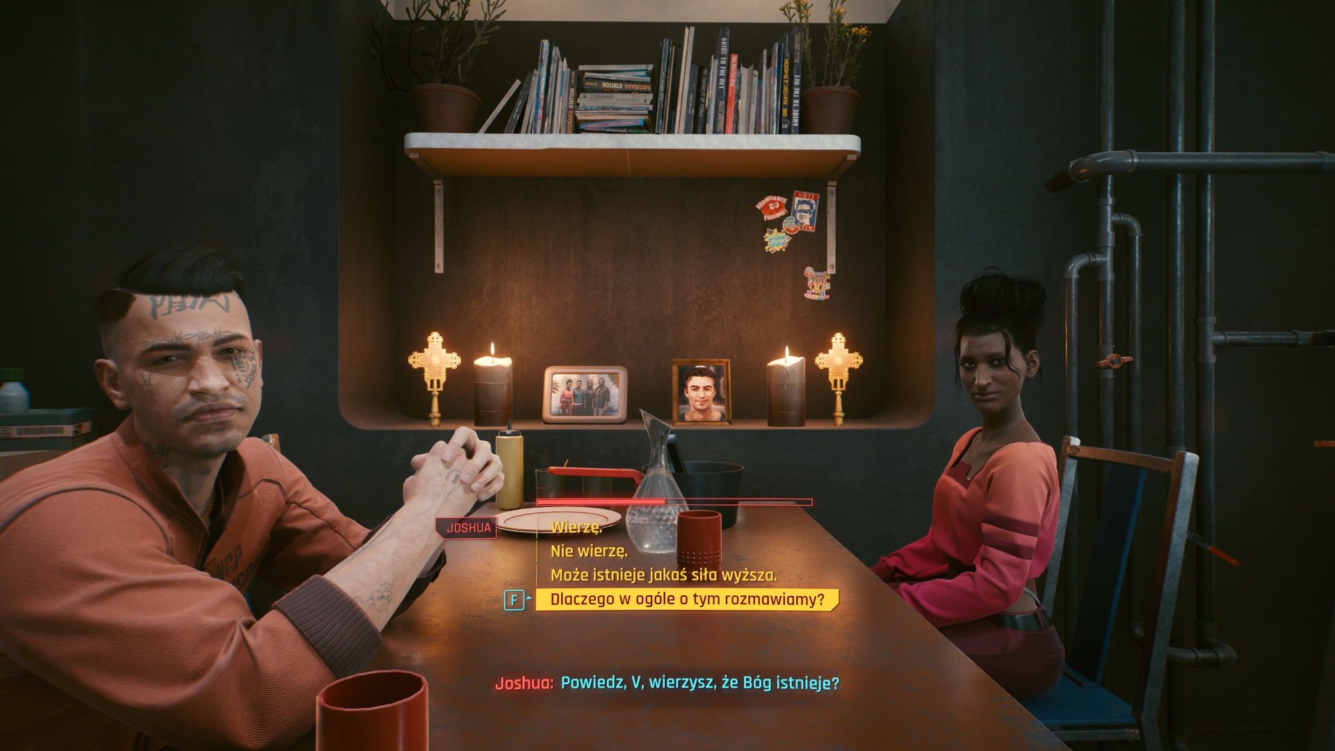 Cyberpunk 2077 - Wybory w dialogach