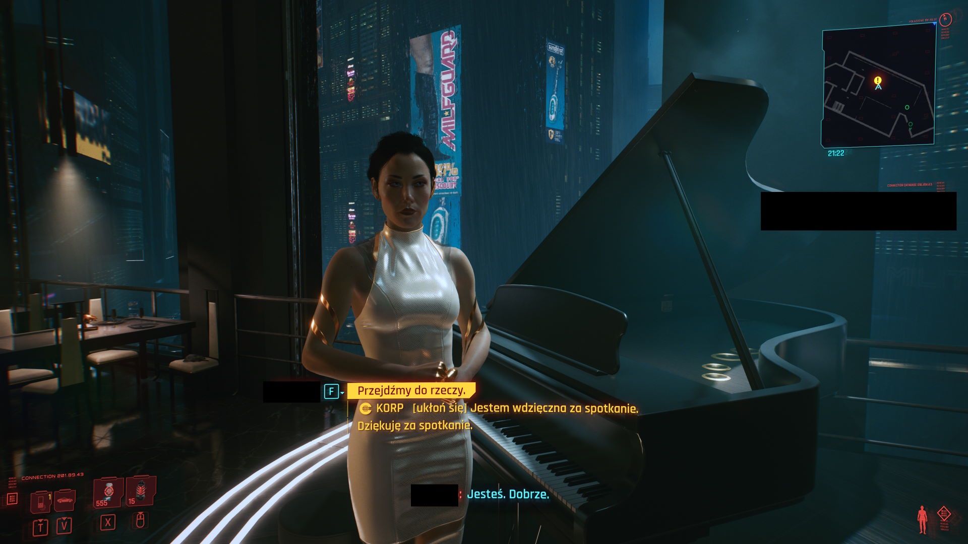 Cyberpunk 2077 - Dialogi powiązane z przeszłością V