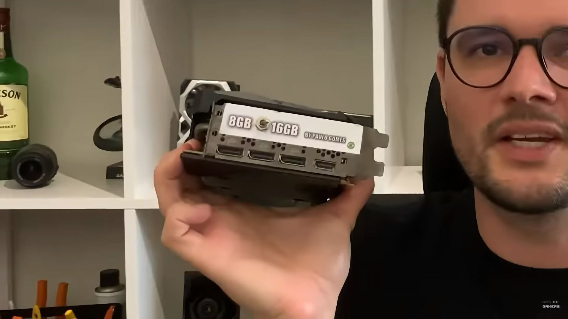 GeForce RTX 3070 - przełącznik pamięci VRAM