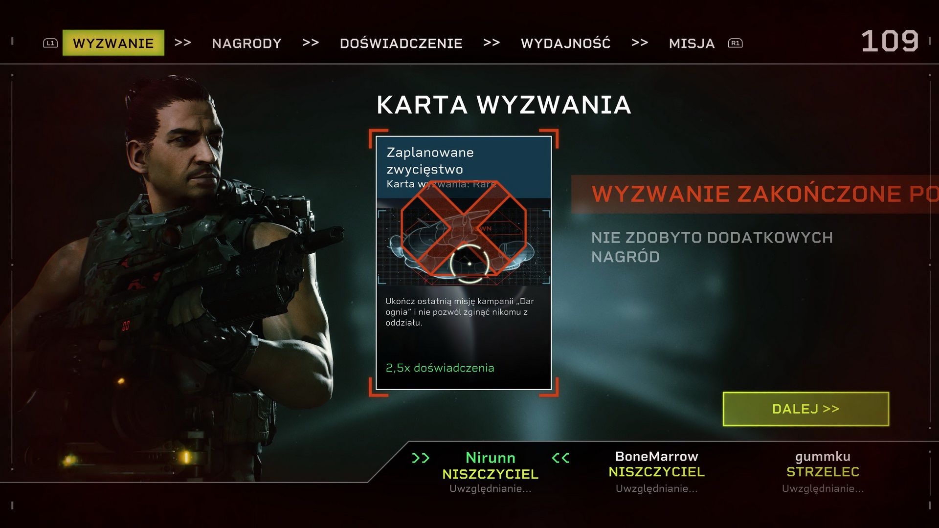 Aliens: Fireteam Elite - wyzwanie zakończone niepowodzeniem