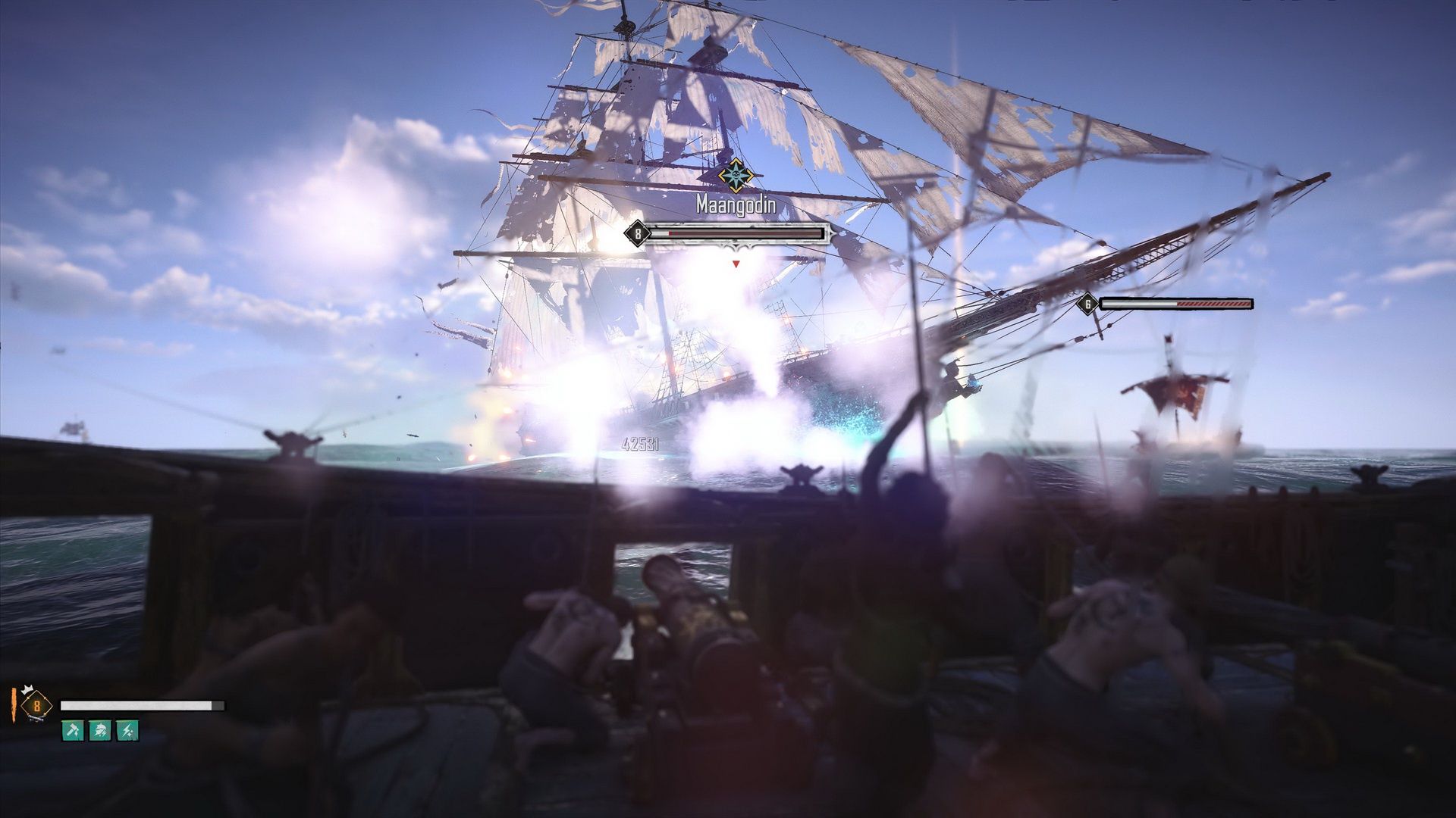 Skull and Bones - starcie z okrętem widmo