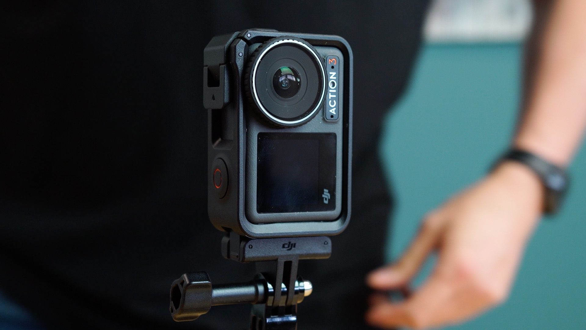 Dji Osmo Action 3 - ramka i ustawienie pionowe