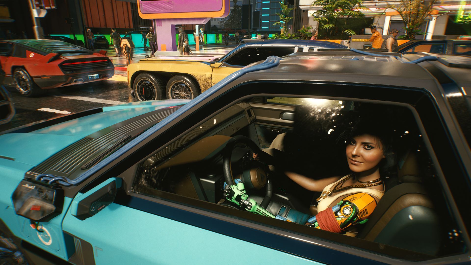Cyberpunk 2077 - samochody można kraść z ulicy, ale trzeba umieć