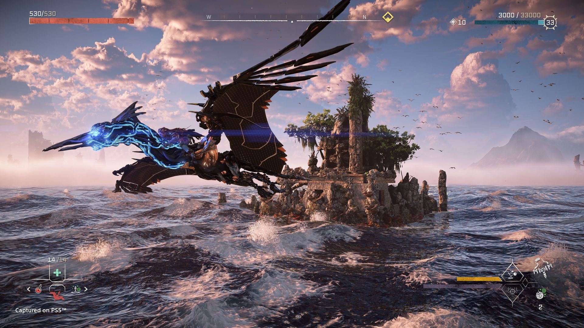 Horizon Forbidden West - Aloy na grzbiecie maszyny