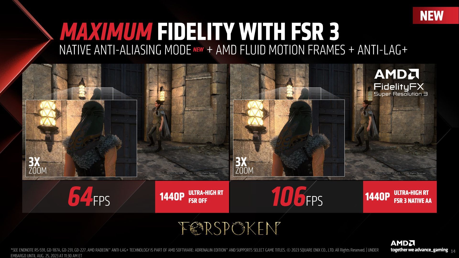 AMD FidelityFX Super Resolution 3