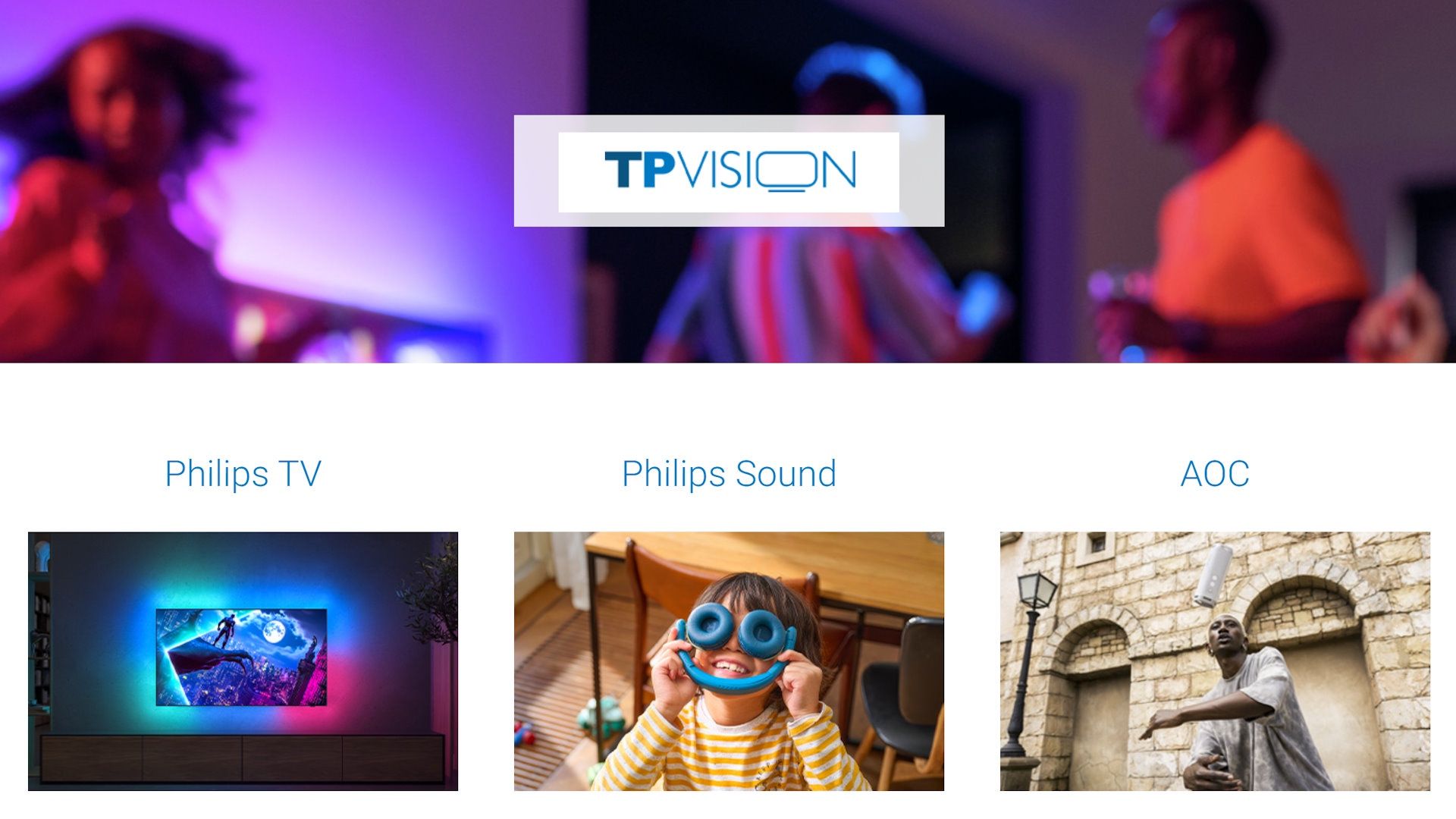 Prezentacja monitorów Philips i AOC - TPV