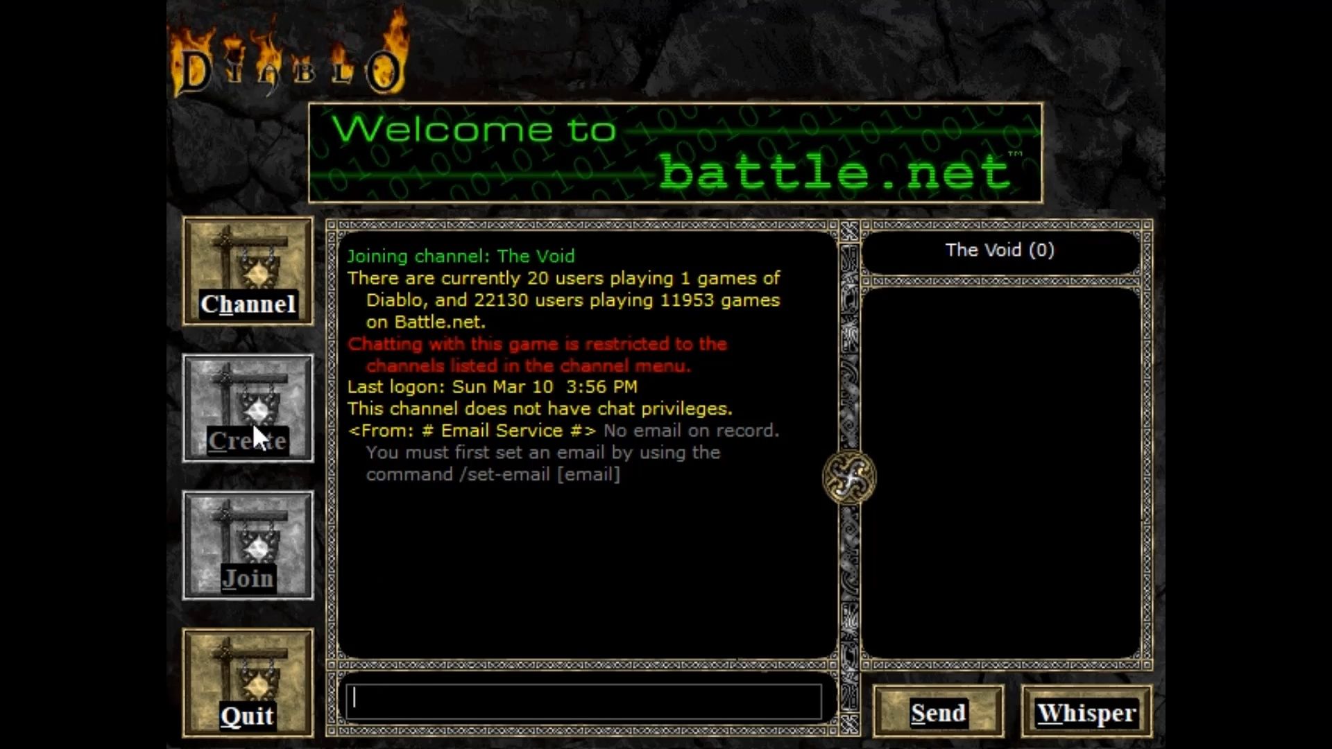 Diablo - battle.net