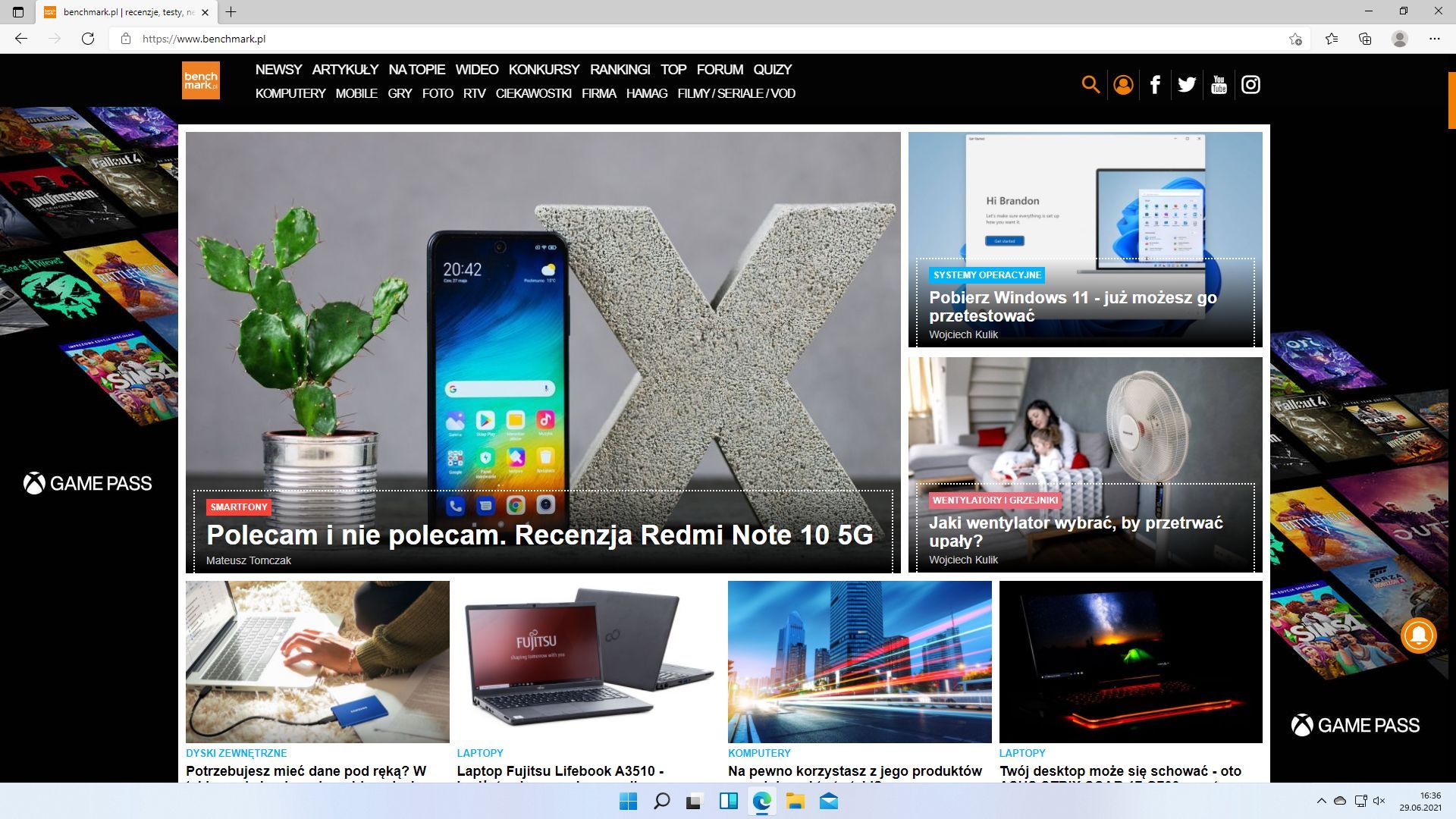 Windows 11 - Microsoft Edge