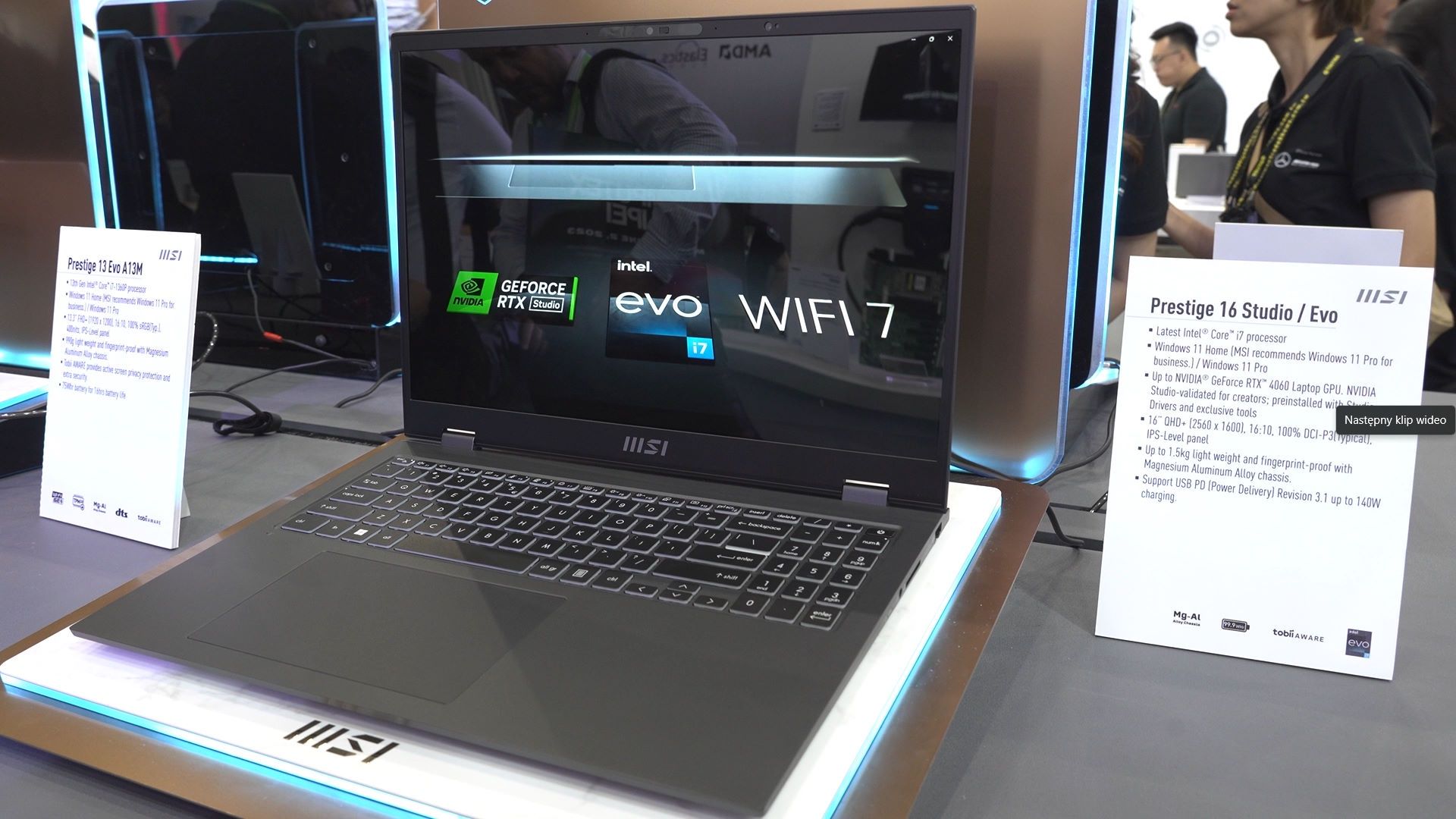 Laptop Prestige 16 Studio/Evo