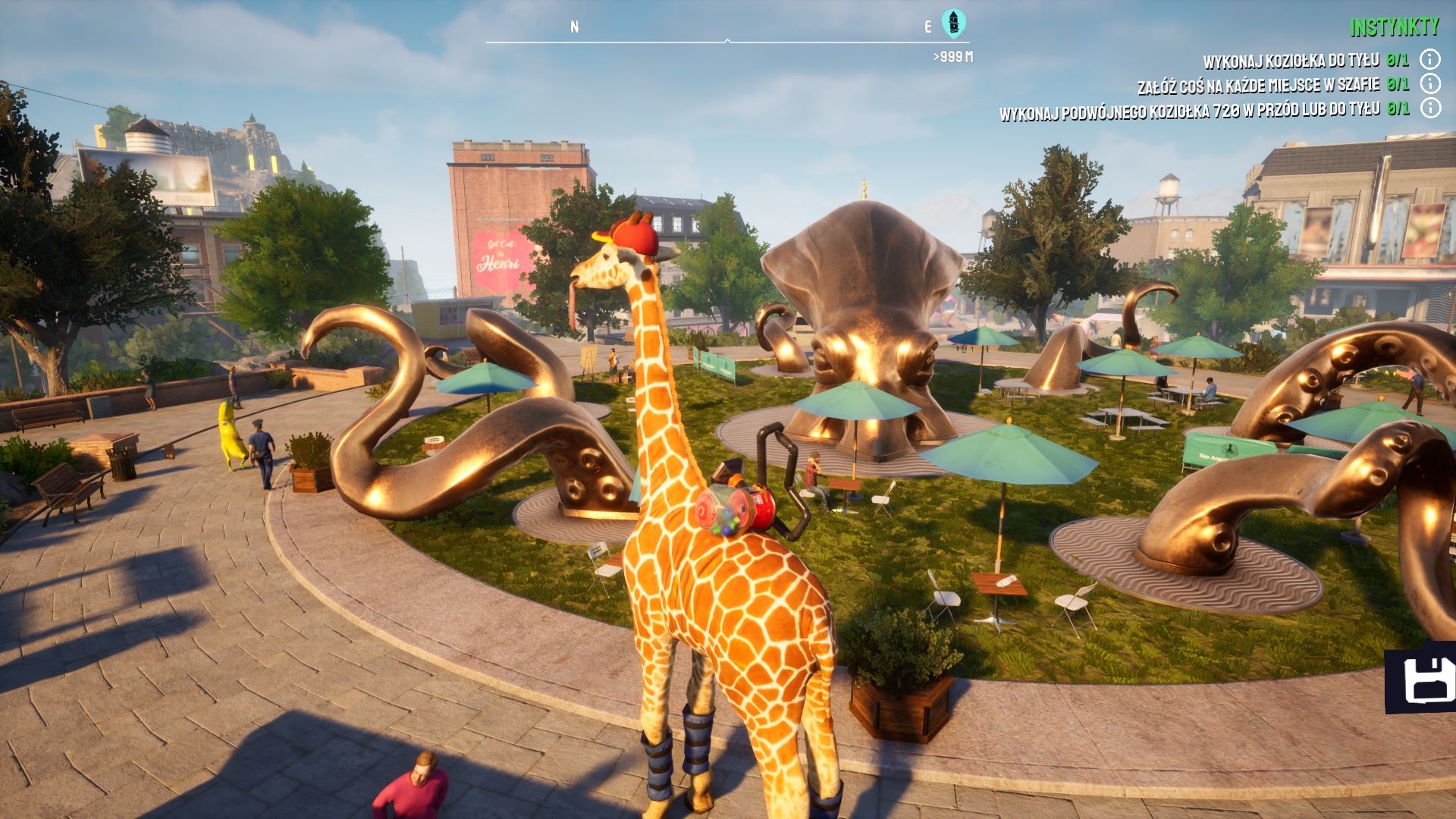 Goat Simulator 3 - żyrafa