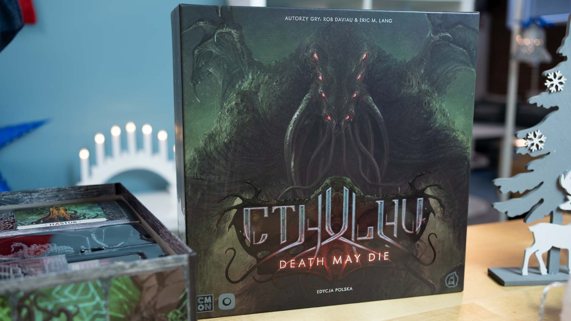 Cthulhu: Death May Die - pudełko